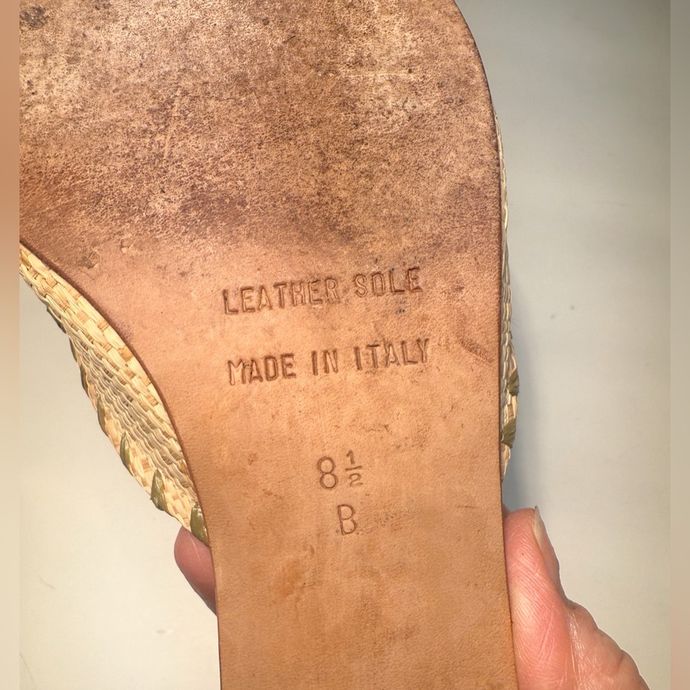 Isaac Mizrahi Vintage Mules - Picture 3 of 5